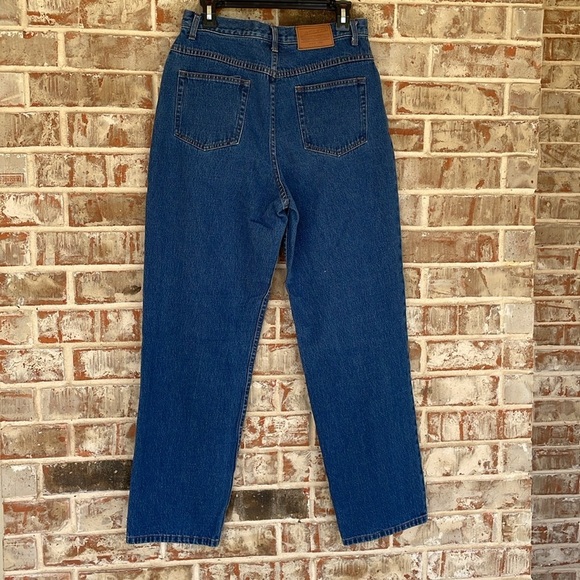 Pendleton Original Blue Straight Leg High Rise Mom Jeans-see measurements - Picture 7 of 11